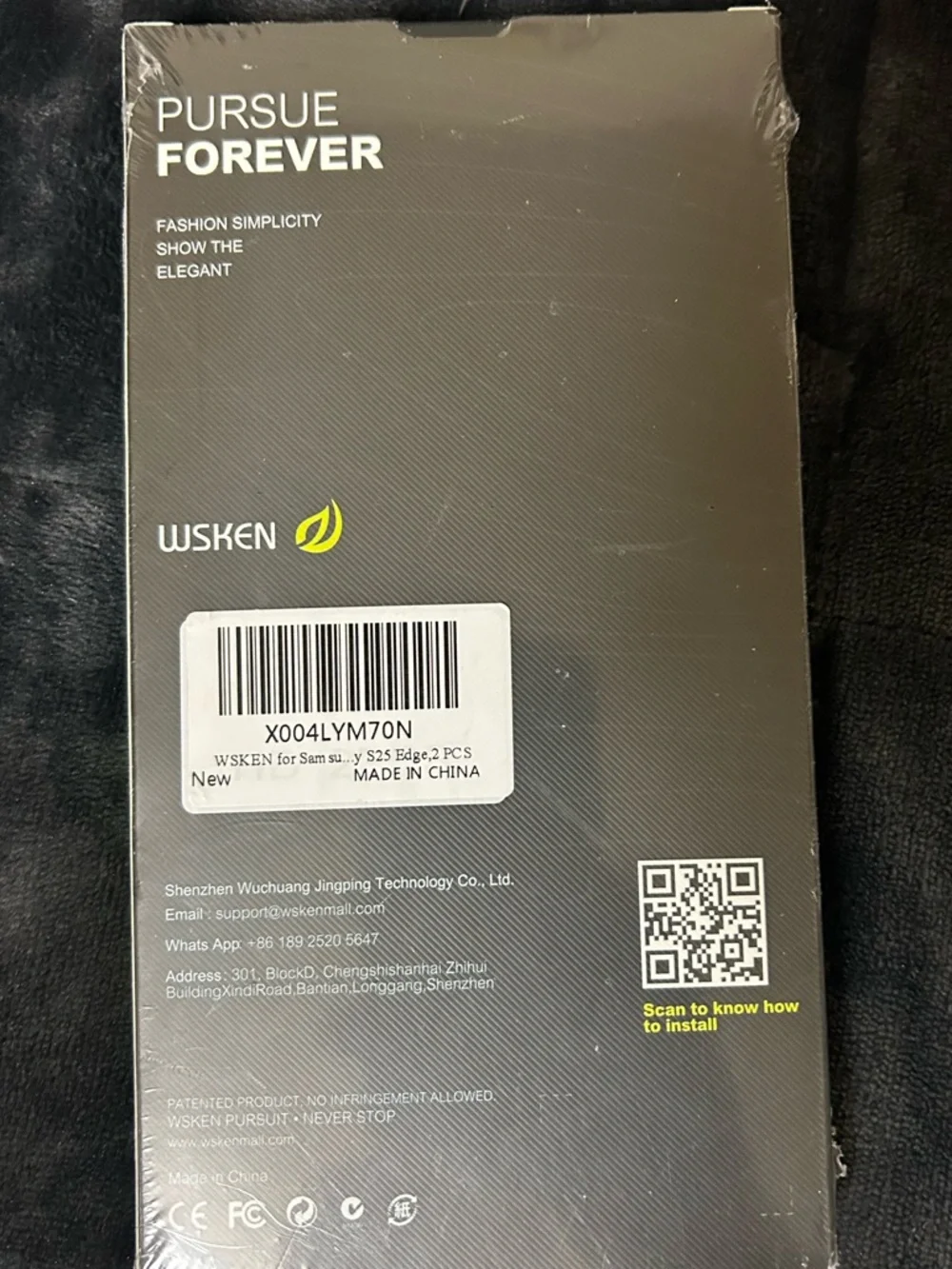 Samsung Galaxy S25 Edge Screen Protector - Clarity